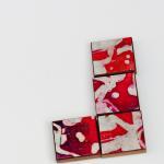Magnets Handmade Paper Red ..