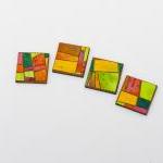 Handmade Paper Magnet Set