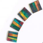 Square Magnets Striped Hand..