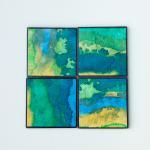 Coasters Handmade Paper Ab..